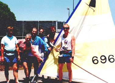 Windsurfer Classic races required you to sail an original Windsurfer.